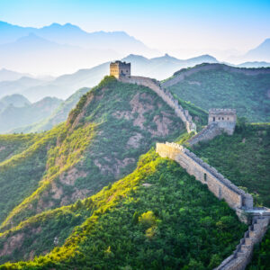 The Great Wall of China.